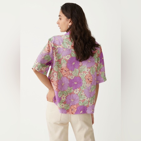 🌸 & Other Stories Floral Button-Up Top – NWT (Size 8) - Picture 3 of 7